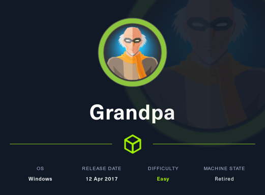 💻 Grandpa – Writeup