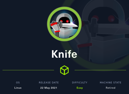 💻 Knife – Writeup